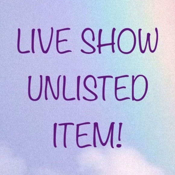 UNLISTED ITEM - Picture 1 of 1